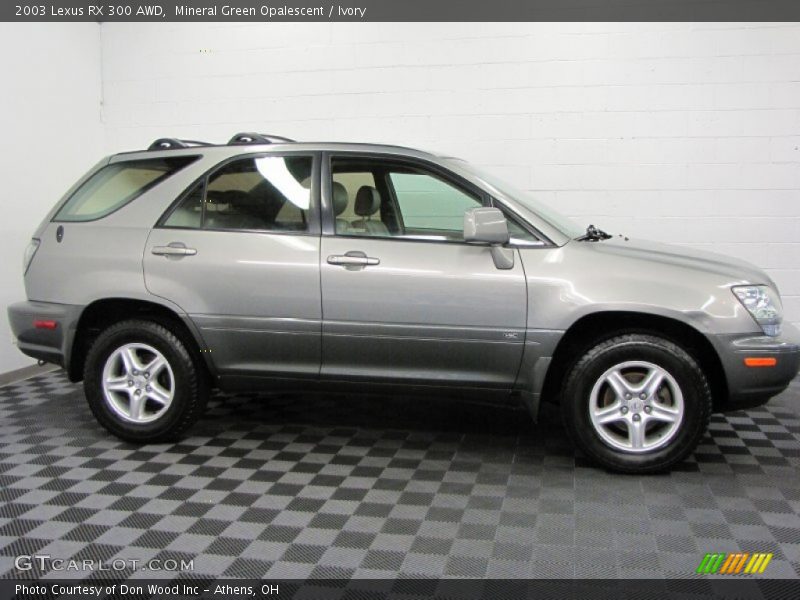 Mineral Green Opalescent / Ivory 2003 Lexus RX 300 AWD