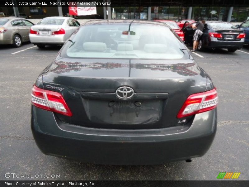 Magnetic Gray Metallic / Ash Gray 2010 Toyota Camry LE