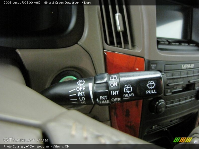 Mineral Green Opalescent / Ivory 2003 Lexus RX 300 AWD