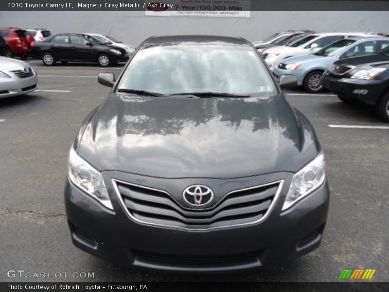 Magnetic Gray Metallic / Ash Gray 2010 Toyota Camry LE