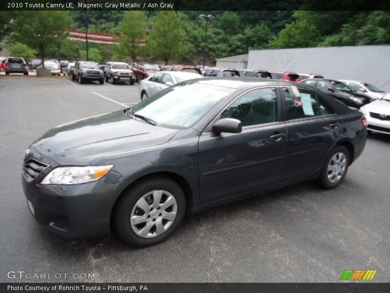 Magnetic Gray Metallic / Ash Gray 2010 Toyota Camry LE