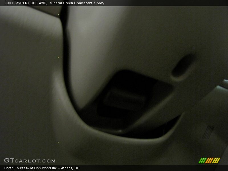 Mineral Green Opalescent / Ivory 2003 Lexus RX 300 AWD