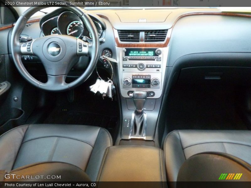 Summit White / Ebony 2010 Chevrolet Malibu LTZ Sedan