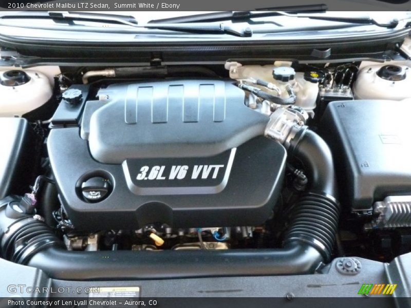 Summit White / Ebony 2010 Chevrolet Malibu LTZ Sedan