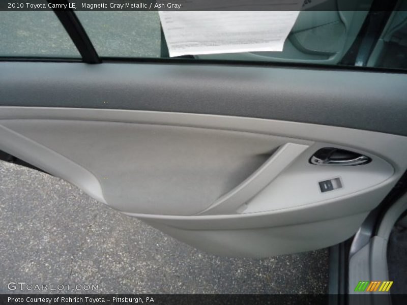 Magnetic Gray Metallic / Ash Gray 2010 Toyota Camry LE