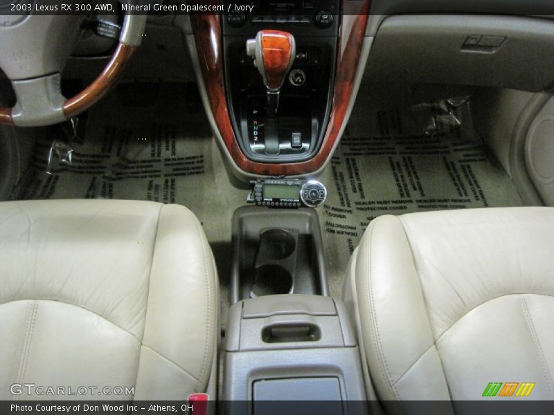 Mineral Green Opalescent / Ivory 2003 Lexus RX 300 AWD