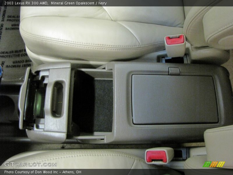 Mineral Green Opalescent / Ivory 2003 Lexus RX 300 AWD