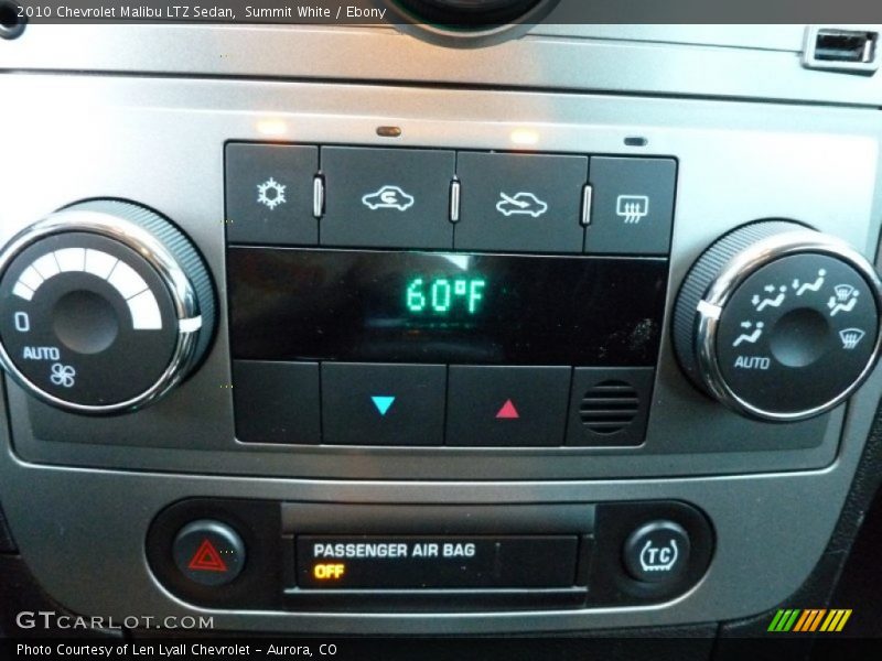Summit White / Ebony 2010 Chevrolet Malibu LTZ Sedan