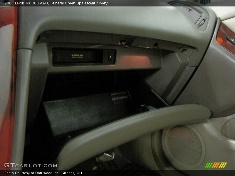 Mineral Green Opalescent / Ivory 2003 Lexus RX 300 AWD