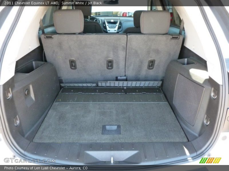 Summit White / Jet Black 2011 Chevrolet Equinox LT AWD