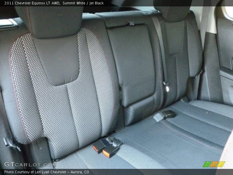 Summit White / Jet Black 2011 Chevrolet Equinox LT AWD