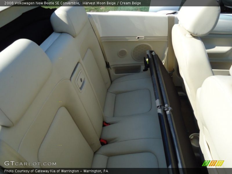 Harvest Moon Beige / Cream Beige 2008 Volkswagen New Beetle SE Convertible
