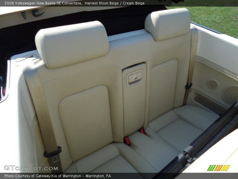 Harvest Moon Beige / Cream Beige 2008 Volkswagen New Beetle SE Convertible