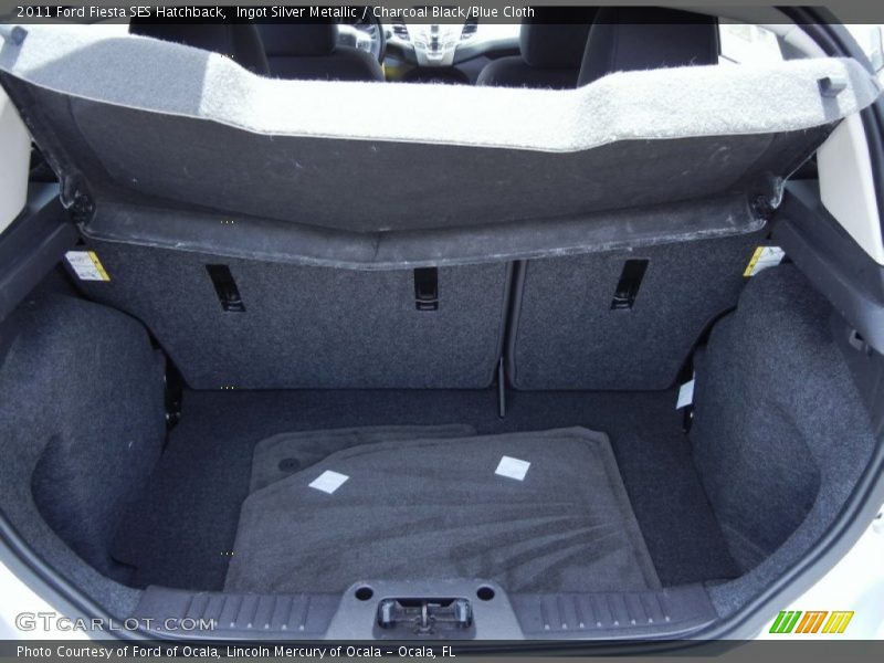  2011 Fiesta SES Hatchback Trunk