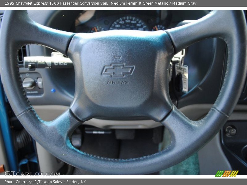 Medium Fernmist Green Metallic / Medium Gray 1999 Chevrolet Express 1500 Passenger Conversion Van