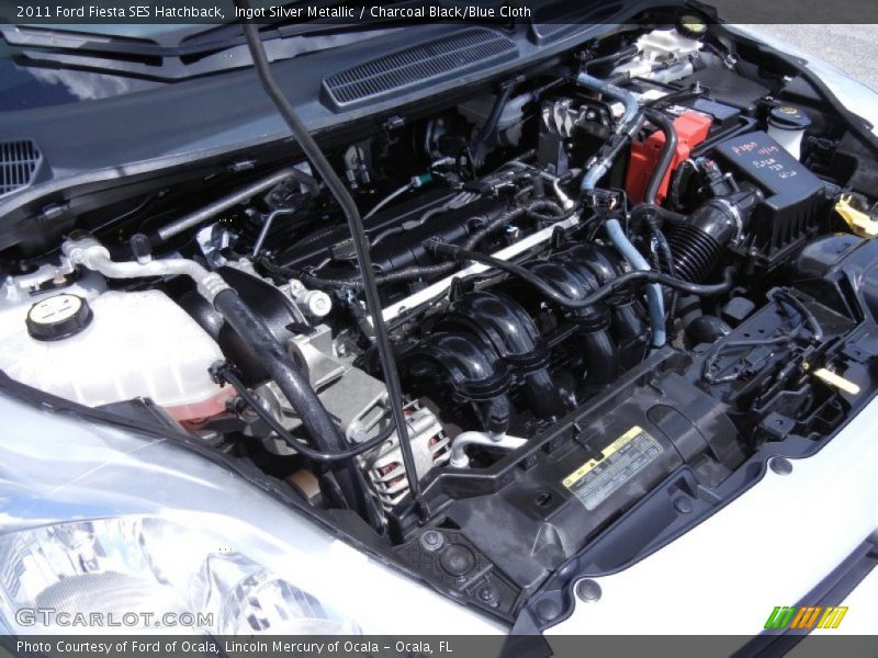  2011 Fiesta SES Hatchback Engine - 1.6 Liter DOHC 16-Valve Ti-VCT Duratec 4 Cylinder