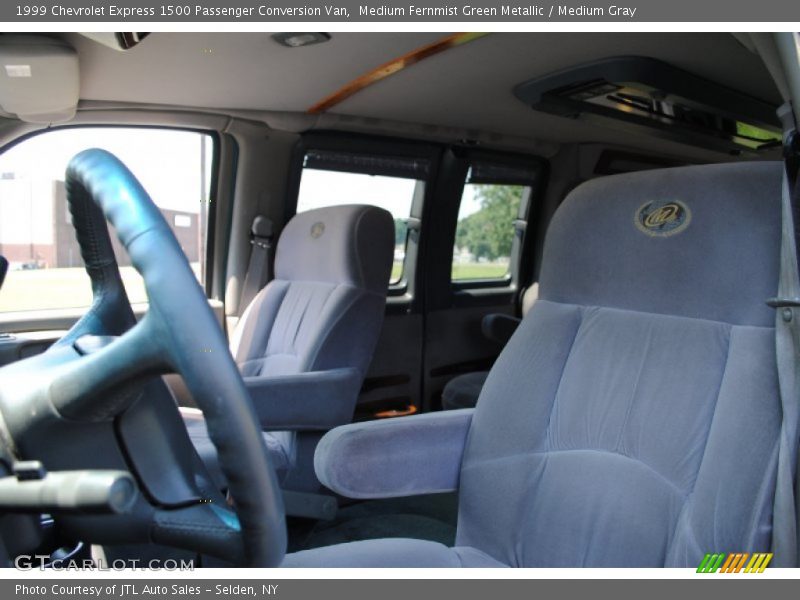 Front Seat of 1999 Express 1500 Passenger Conversion Van