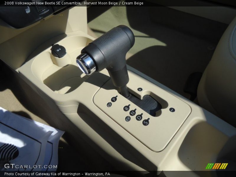 Harvest Moon Beige / Cream Beige 2008 Volkswagen New Beetle SE Convertible
