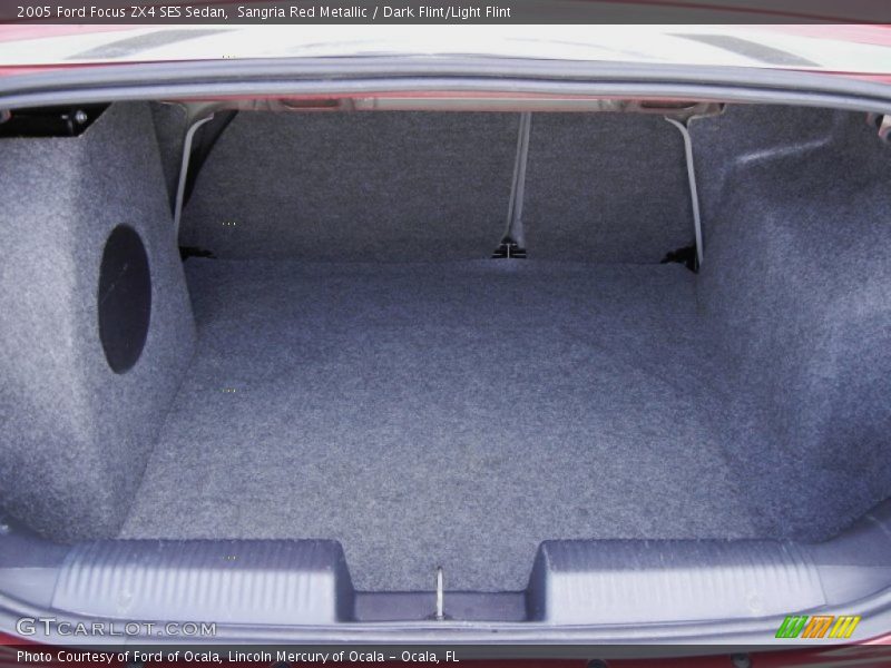 Sangria Red Metallic / Dark Flint/Light Flint 2005 Ford Focus ZX4 SES Sedan