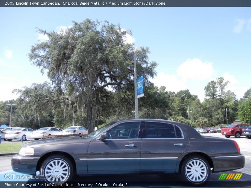 Charcoal Beige Metallic / Medium Light Stone/Dark Stone 2005 Lincoln Town Car Sedan