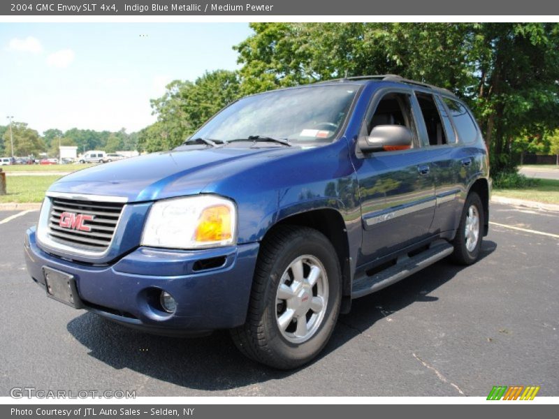 Indigo Blue Metallic / Medium Pewter 2004 GMC Envoy SLT 4x4