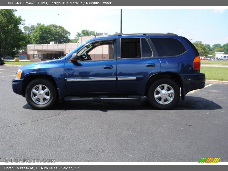 Indigo Blue Metallic / Medium Pewter 2004 GMC Envoy SLT 4x4