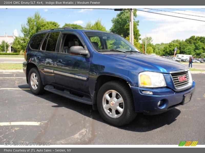 Indigo Blue Metallic / Medium Pewter 2004 GMC Envoy SLT 4x4