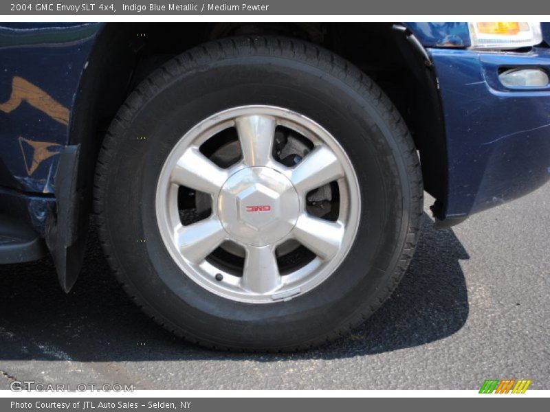 Indigo Blue Metallic / Medium Pewter 2004 GMC Envoy SLT 4x4