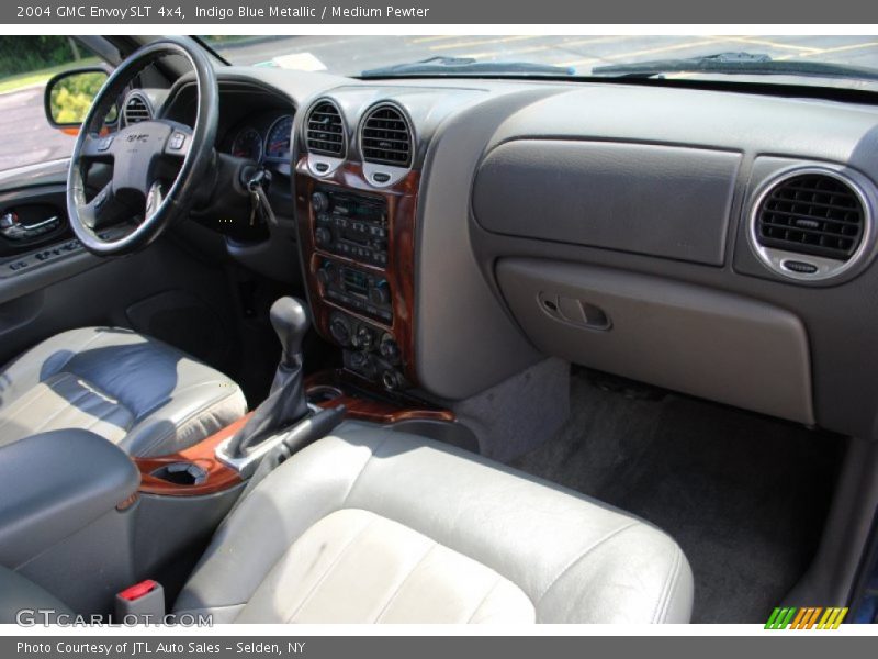 Indigo Blue Metallic / Medium Pewter 2004 GMC Envoy SLT 4x4