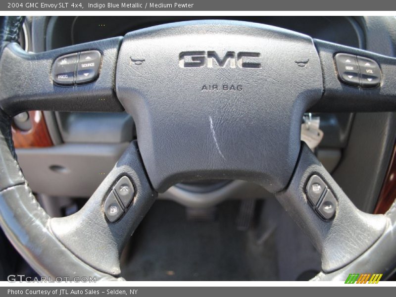Indigo Blue Metallic / Medium Pewter 2004 GMC Envoy SLT 4x4