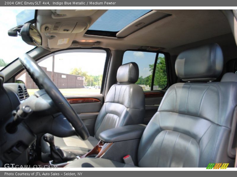 Indigo Blue Metallic / Medium Pewter 2004 GMC Envoy SLT 4x4
