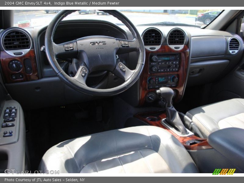 Indigo Blue Metallic / Medium Pewter 2004 GMC Envoy SLT 4x4