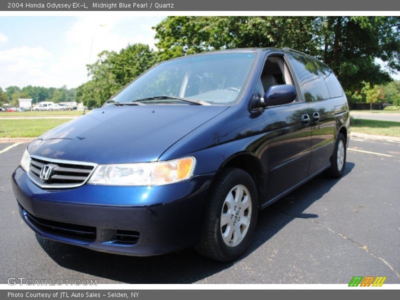 Midnight Blue Pearl / Quartz 2004 Honda Odyssey EX-L