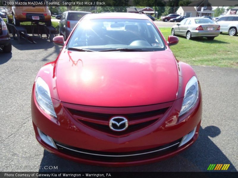 Sangria Red Mica / Black 2009 Mazda MAZDA6 i Touring