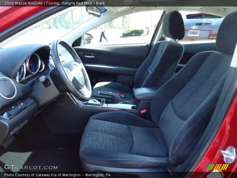 Front Seat of 2009 MAZDA6 i Touring