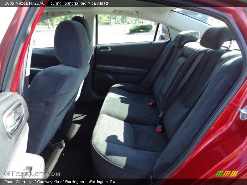 Rear Seat of 2009 MAZDA6 i Touring