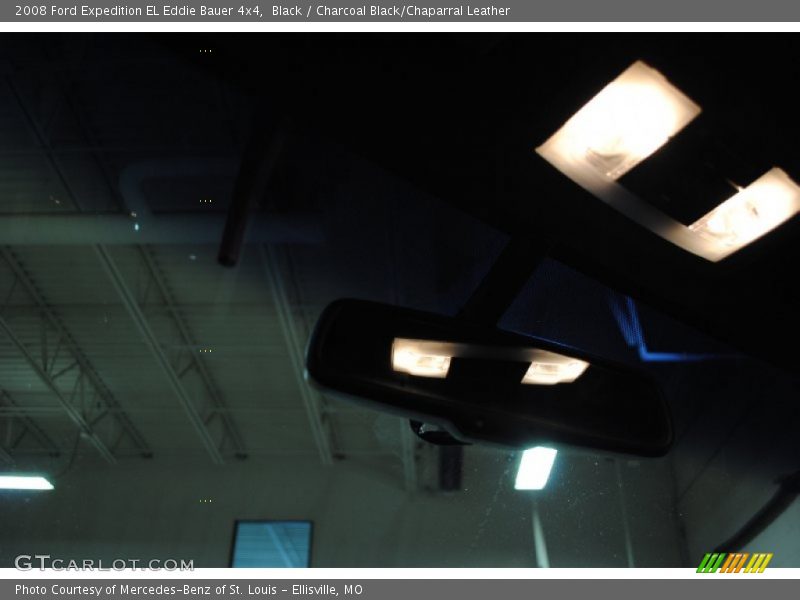 Black / Charcoal Black/Chaparral Leather 2008 Ford Expedition EL Eddie Bauer 4x4