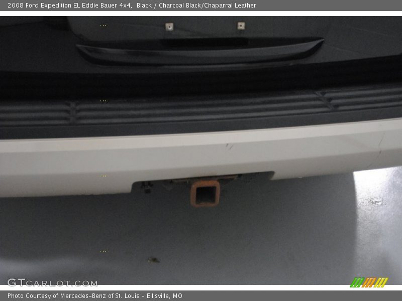 Black / Charcoal Black/Chaparral Leather 2008 Ford Expedition EL Eddie Bauer 4x4