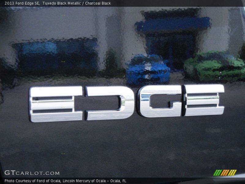 Tuxedo Black Metallic / Charcoal Black 2013 Ford Edge SE
