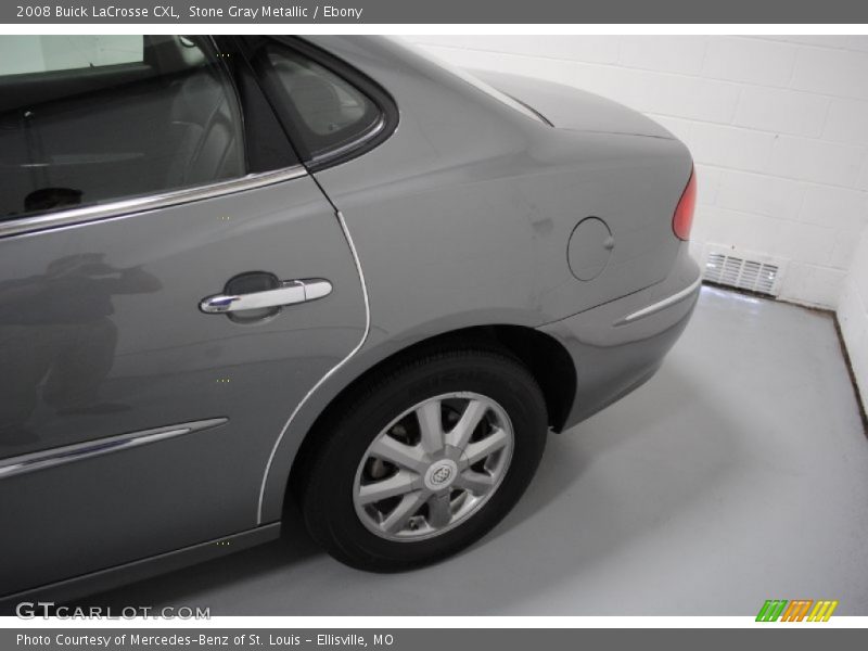 Stone Gray Metallic / Ebony 2008 Buick LaCrosse CXL
