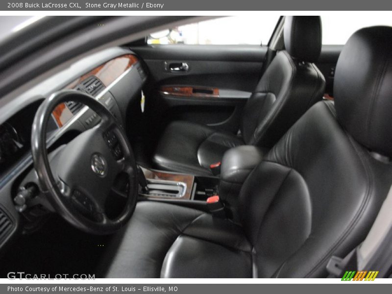 Stone Gray Metallic / Ebony 2008 Buick LaCrosse CXL