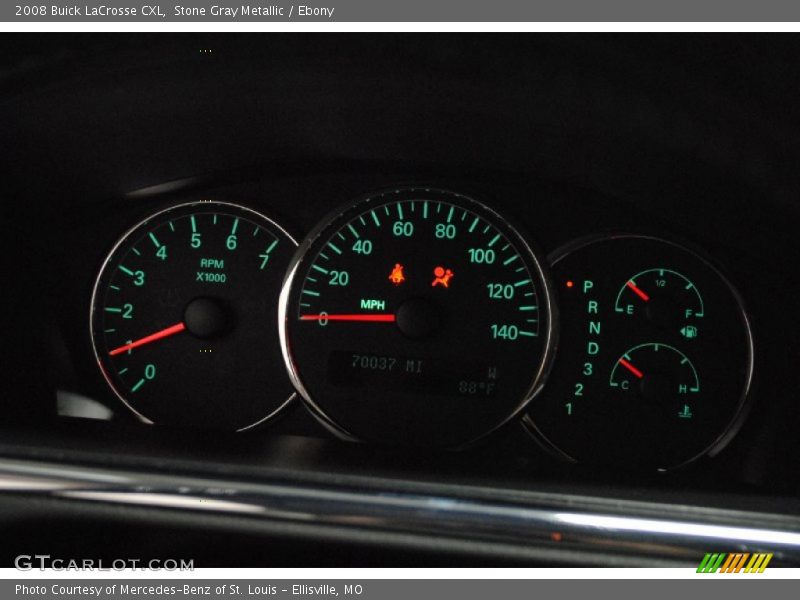  2008 LaCrosse CXL CXL Gauges