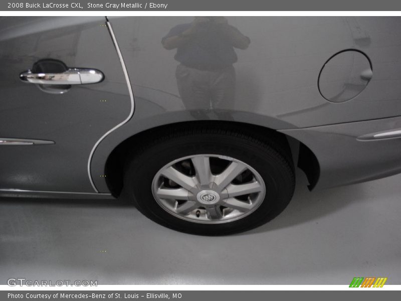 Stone Gray Metallic / Ebony 2008 Buick LaCrosse CXL