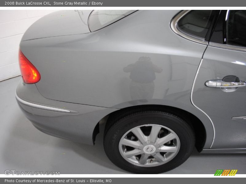 Stone Gray Metallic / Ebony 2008 Buick LaCrosse CXL