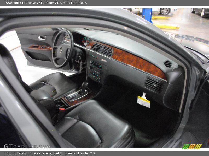 Stone Gray Metallic / Ebony 2008 Buick LaCrosse CXL