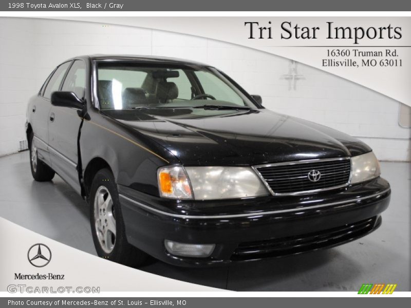 Black / Gray 1998 Toyota Avalon XLS