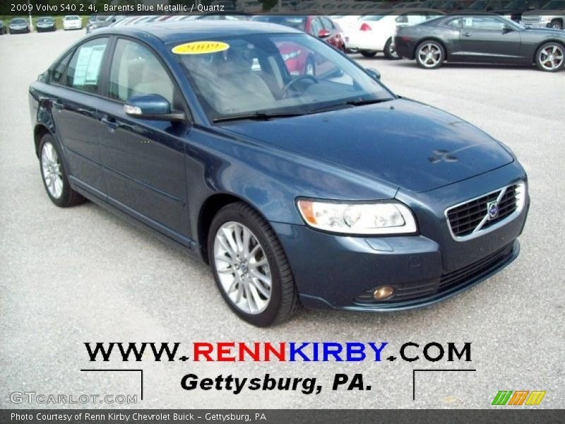 Barents Blue Metallic / Quartz 2009 Volvo S40 2.4i