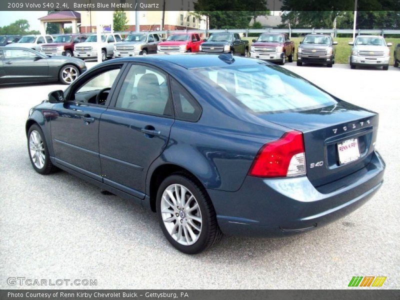 Barents Blue Metallic / Quartz 2009 Volvo S40 2.4i