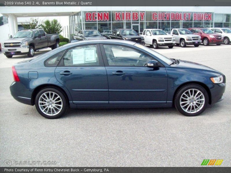 Barents Blue Metallic / Quartz 2009 Volvo S40 2.4i