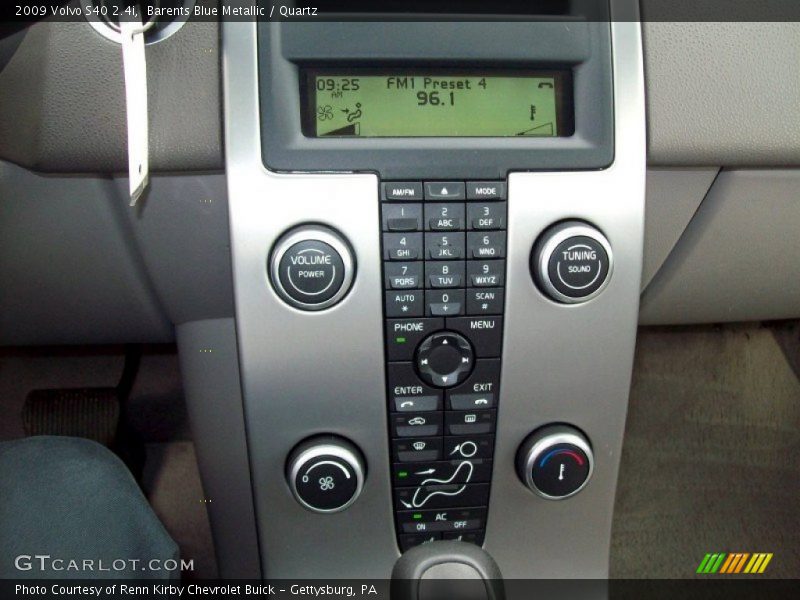 Barents Blue Metallic / Quartz 2009 Volvo S40 2.4i